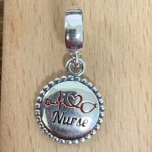 Pandora Nurse Exclusive Dangle Charm, S925 Silver Bracelets